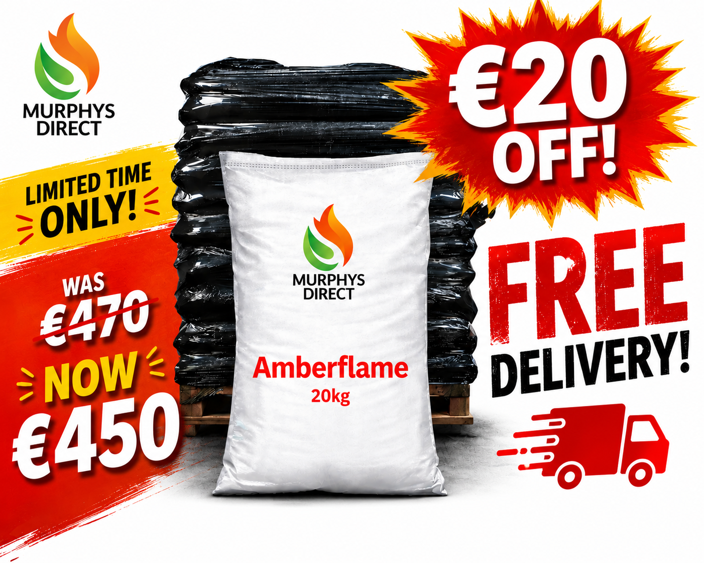 Amberflame (1 Ton) 50 x 20kg bags