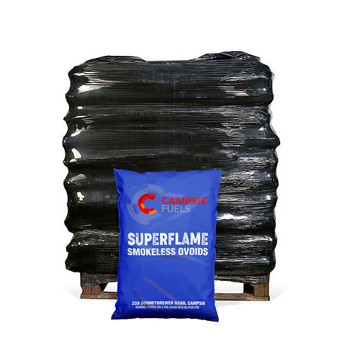 Superflame (Oval) Coal  (1 Tonne) 50 x 20kg bags