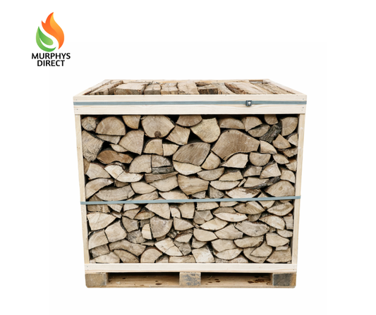 Kiln Dried Alder Log Crates 1m