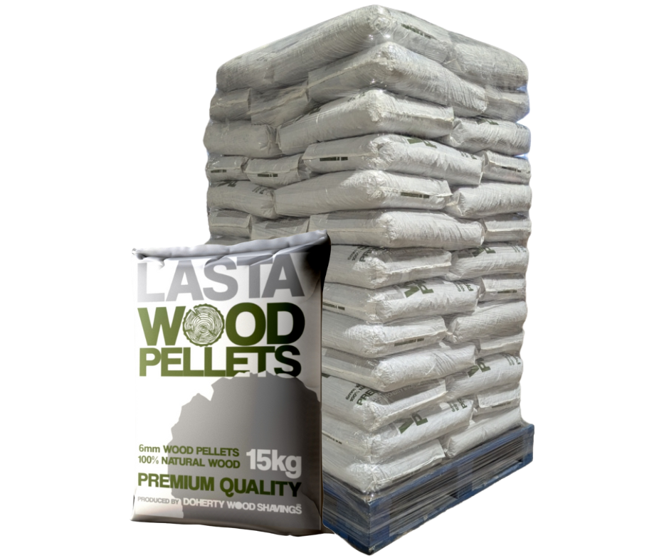 Lasta Wood Pellets 65 x 15kg Bags