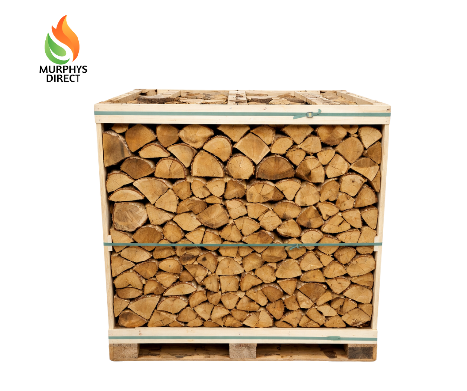 Kiln Dried Oak Log Crates 1m